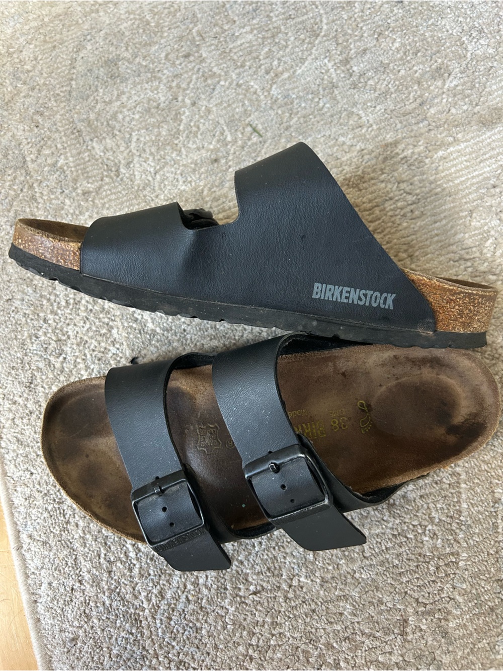 Birkenstock Arizona sandals in Black